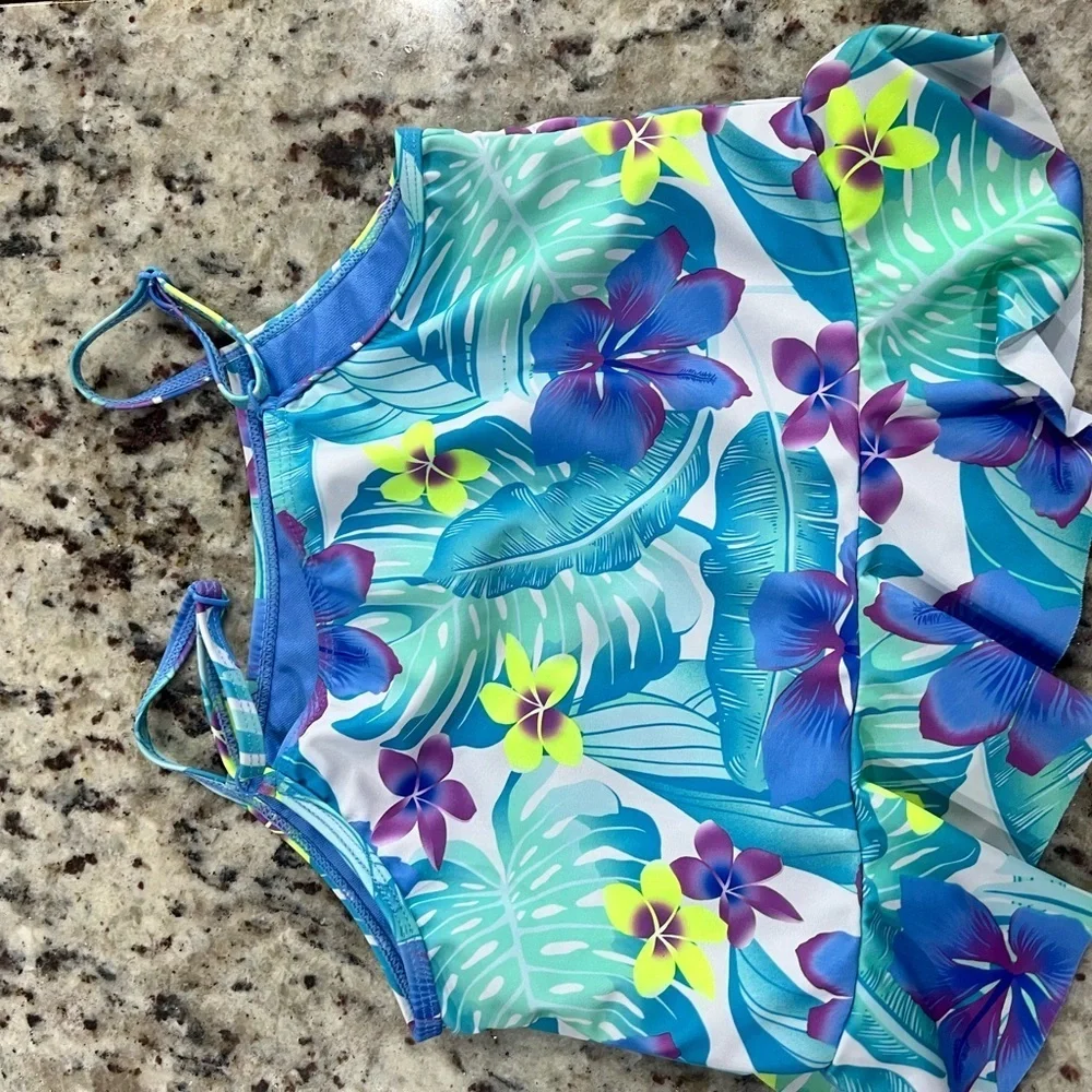 Hurley Tropical Floral Kids (Swim)Top